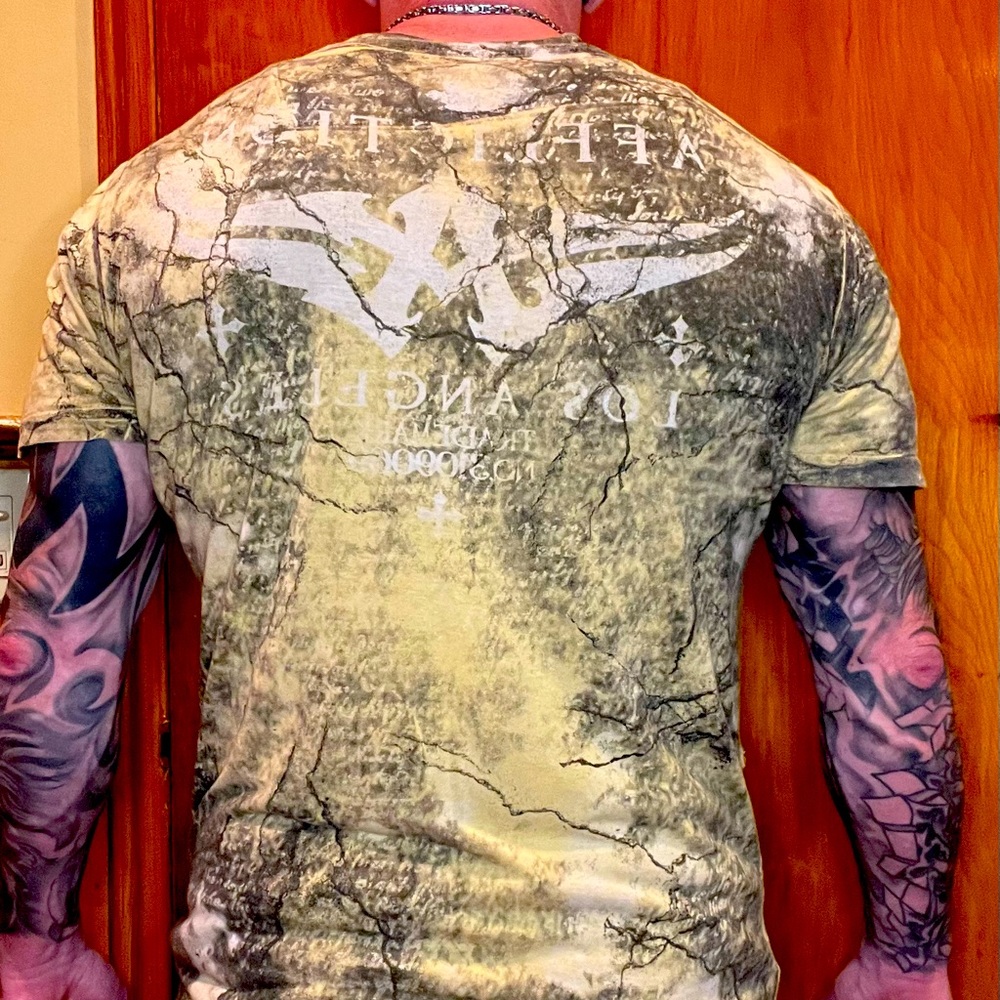 Vintage Affliction Angel tshirt….